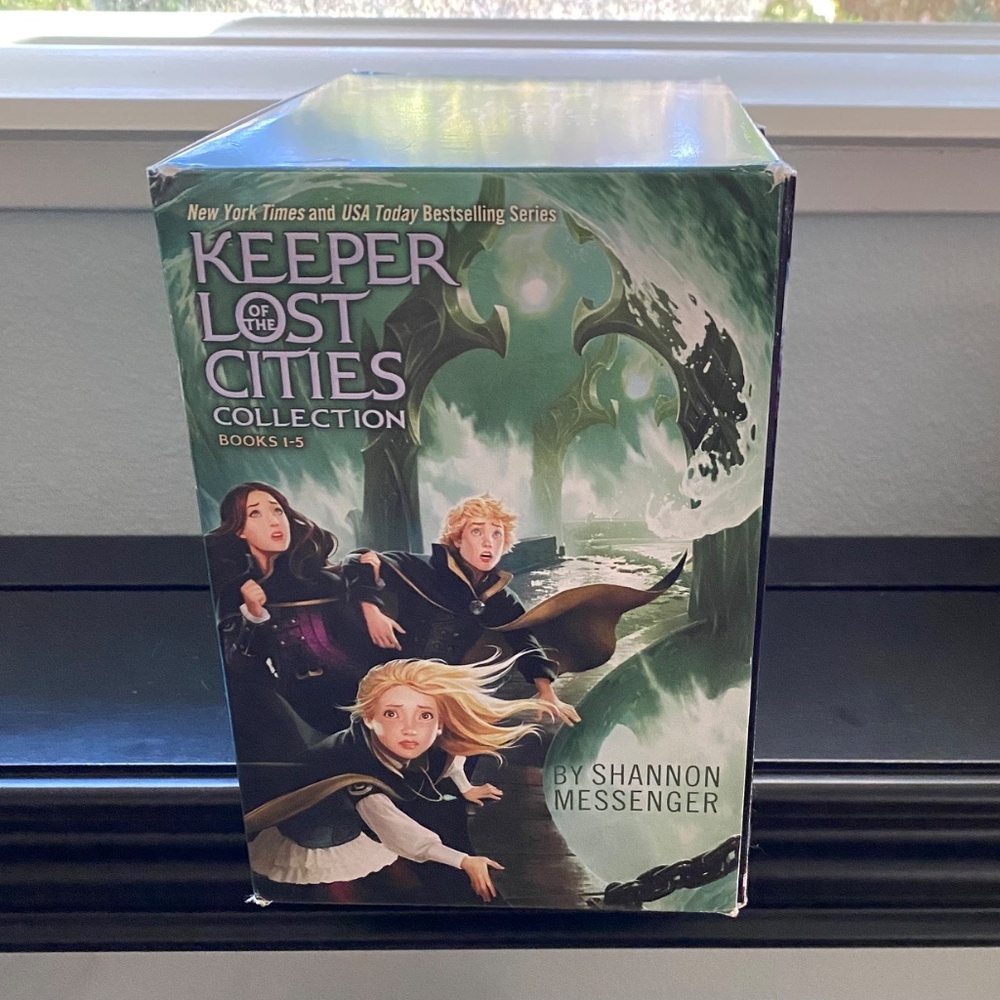 📚 Shannon Messenger Keeper of the Lost Cities Collection Books Boxed 1-5 - Picture 2 of 9